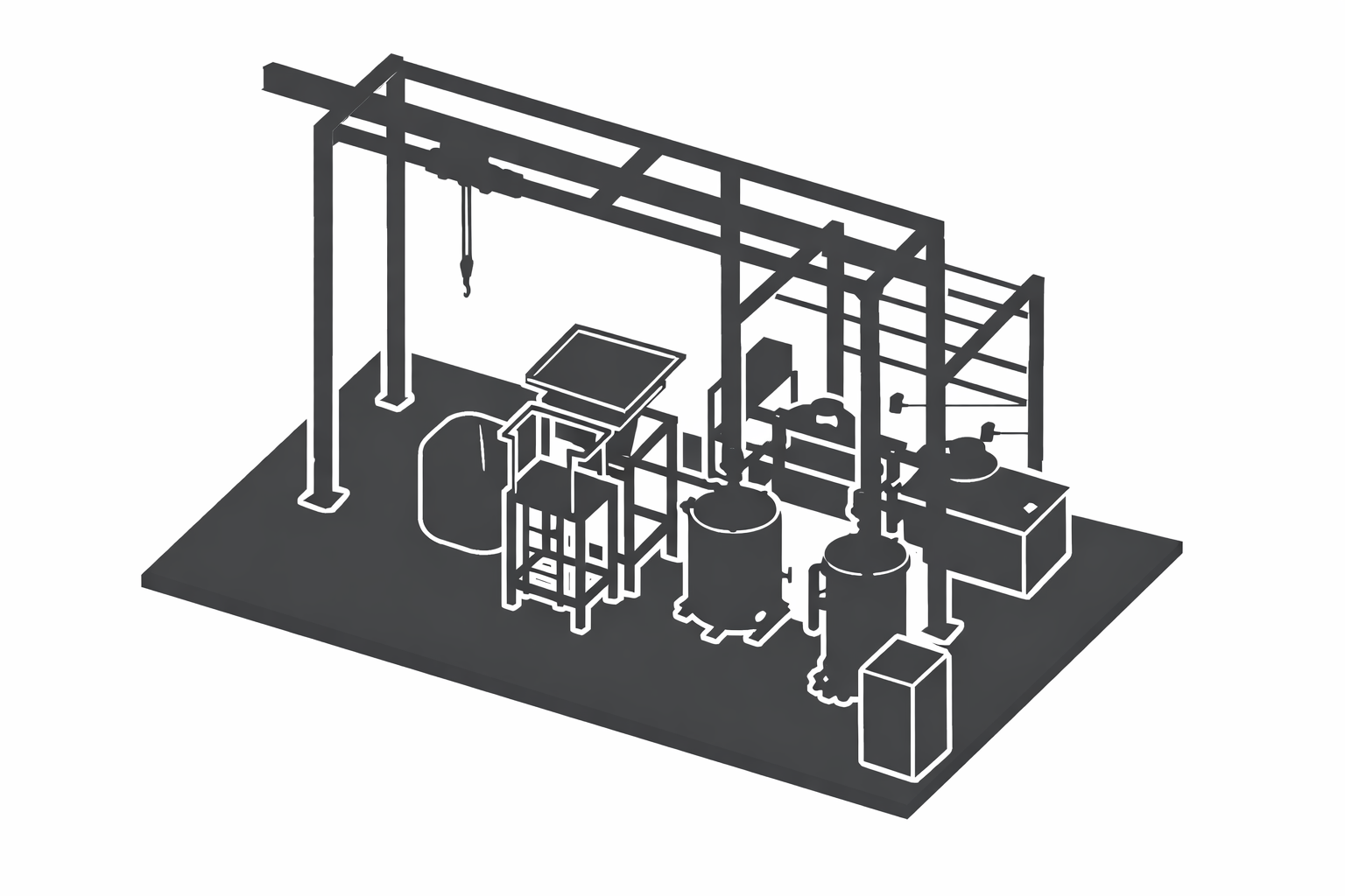 Pilot reaction and agitation unit